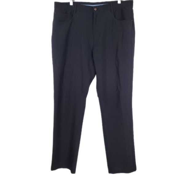 FootJoy Pants Footjoy Athletic Fit Slim Straight Black Golf Pants